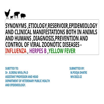 INFLUENZA AND HANTA EMERGING VIRAL DISEASES