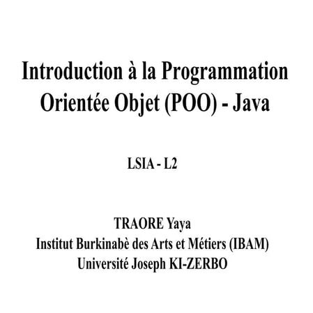 POO Licence L2 Partie I.pdf