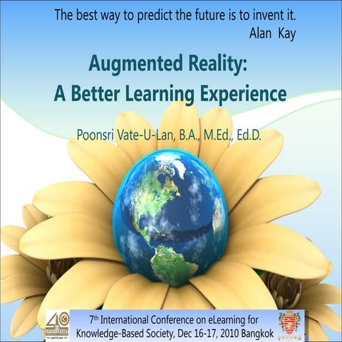 Augmented Reality: A Better Learning Experience