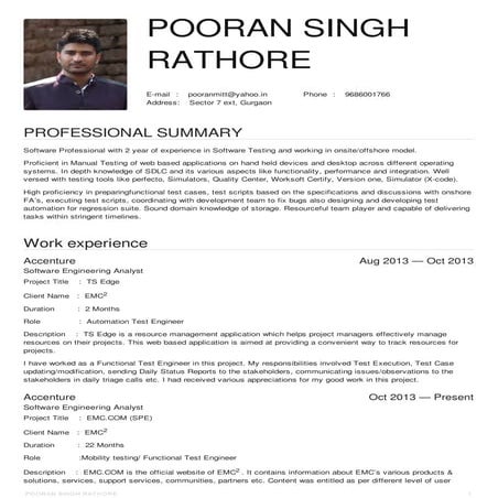 Pooran singh profile