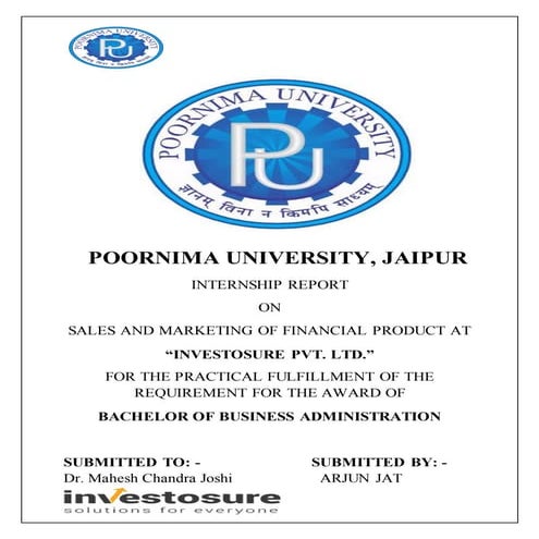 SIP report financial consultancy comapny 