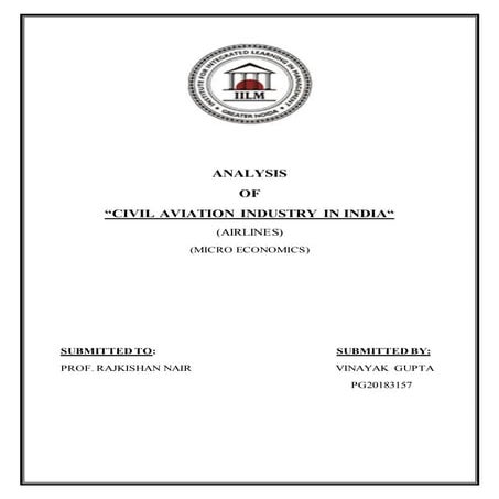 Civil Aviation Industry In India