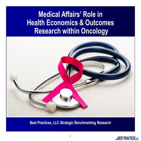 Optimize the Role of Medical Affairs in Health Economics & Outcomes Research ...