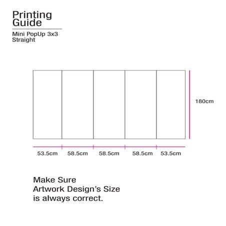 Pop up display system printing guide | PDF