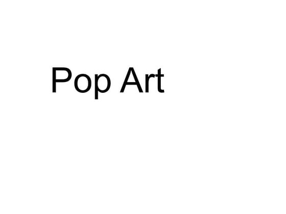 Pop ii | PPTX