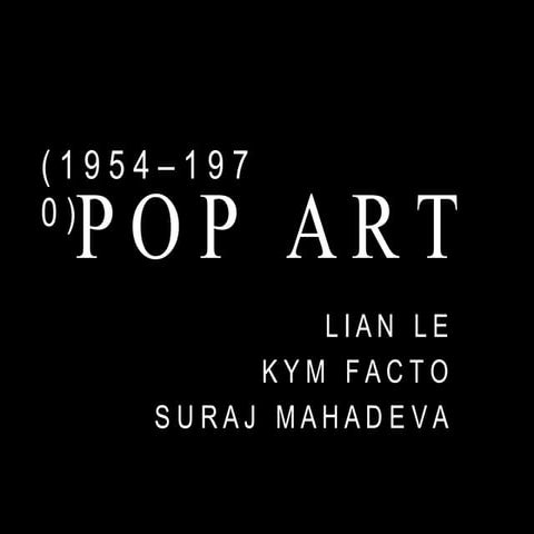 Pop Art Presentation