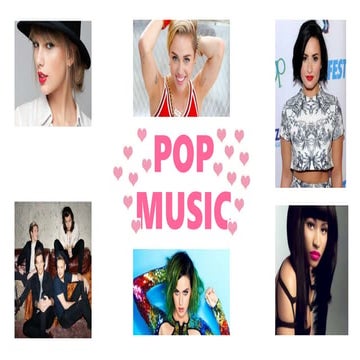 Pop music genre blog