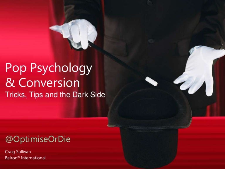 Pop psychology, Conversion and the 