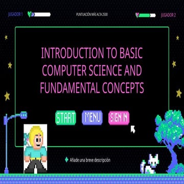 Introduction to Basic Computer Science and Fundamental Concepts | PPTX