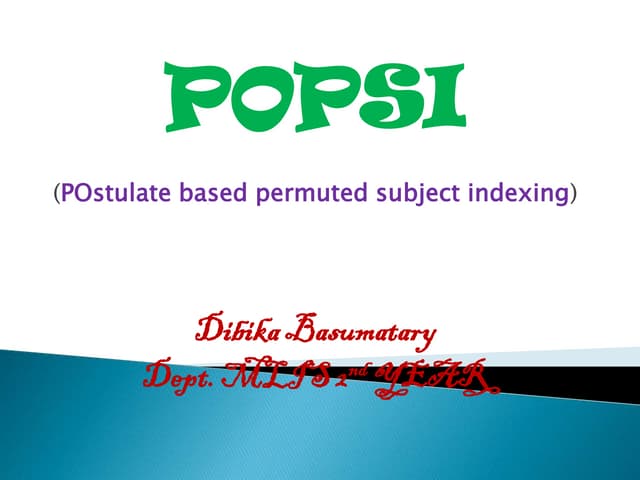 POPSI