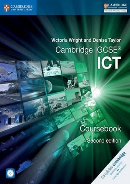 POPULAR EPUB Cambridge IGCSE ICT Coursebook [with CD-ROM] BY Victoria Wright 