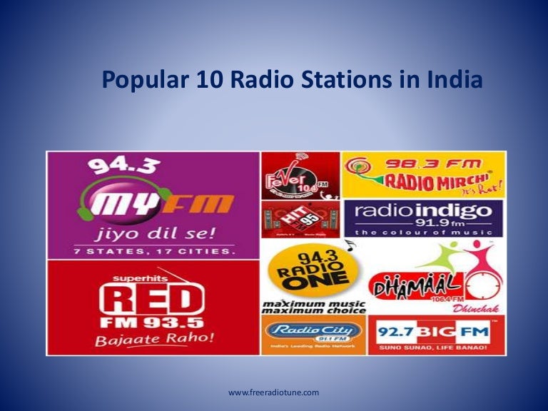 Popular 10 radio stations in india