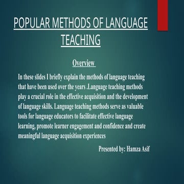 POPULAR METHODS OF LANGUAGE TEACHING (1).pptx