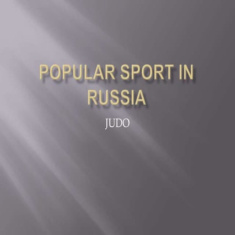 Popular sport in russia