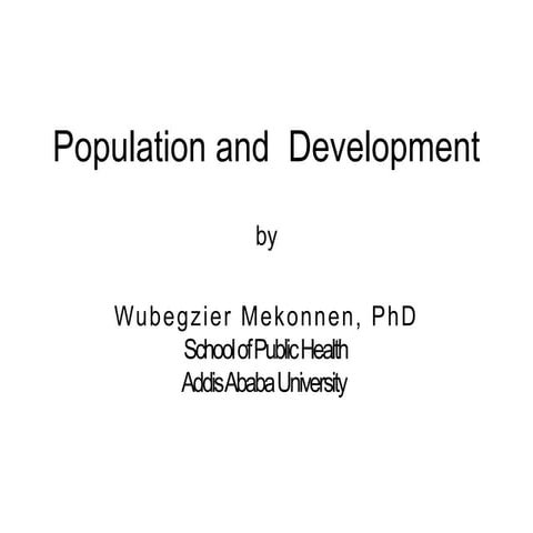 Population and Development for health.pptx