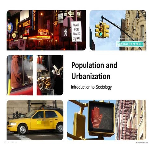 Population and urbanization