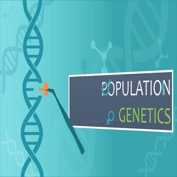 Population genetics
