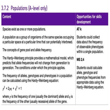 Population Genetics & Hardy - Weinberg Principle.pdf