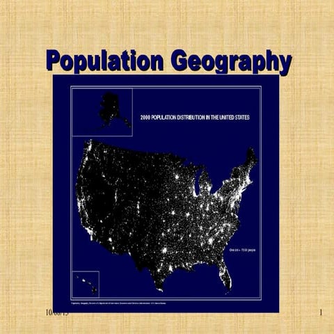 2013 Population Geography College HUG
