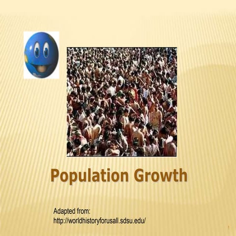 Population growth