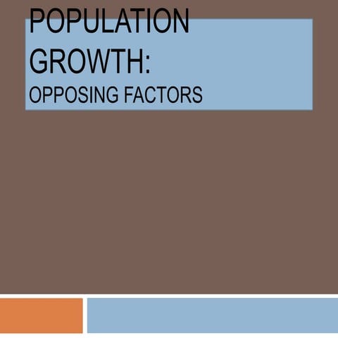 Population Growth