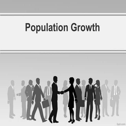 Population growth