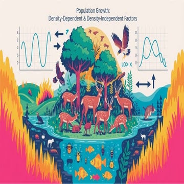 Population Growth: Density dependent and independent factors