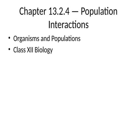 investigatory project word.docx population nteraction | DOCX