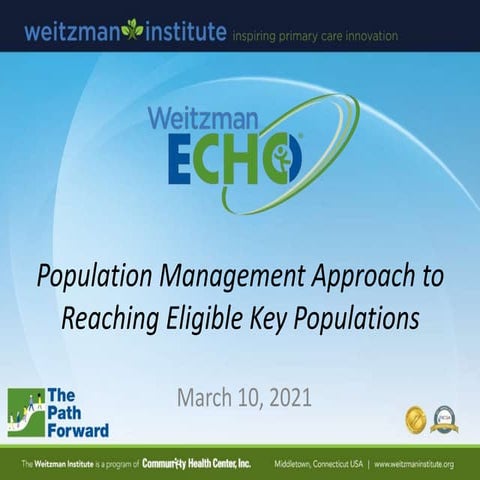 Population Management Approach to Vaccines
