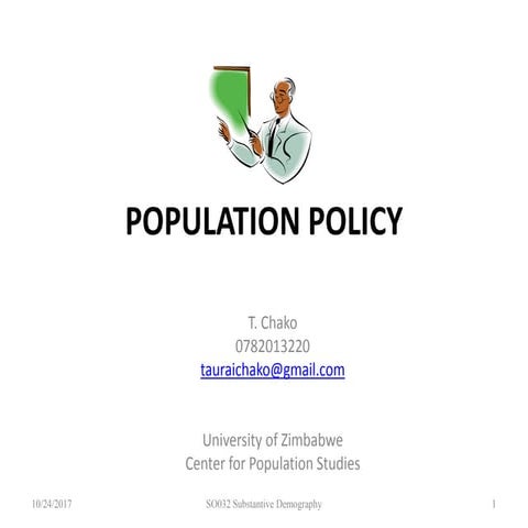 Population policy