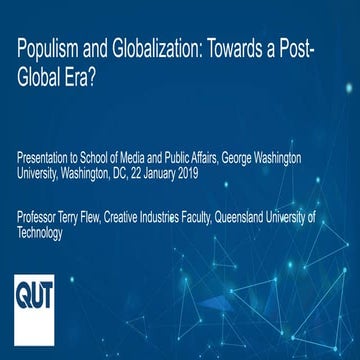 Populism and globalization gwu