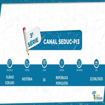 Populismo no Brasil .Governo de 1946-1964