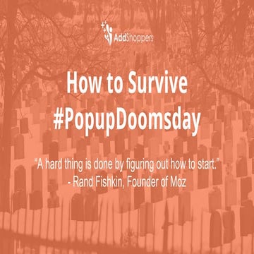 Popup doomsday