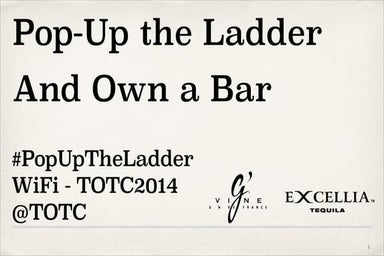 Pop-Up the Ladder and Own a Bar