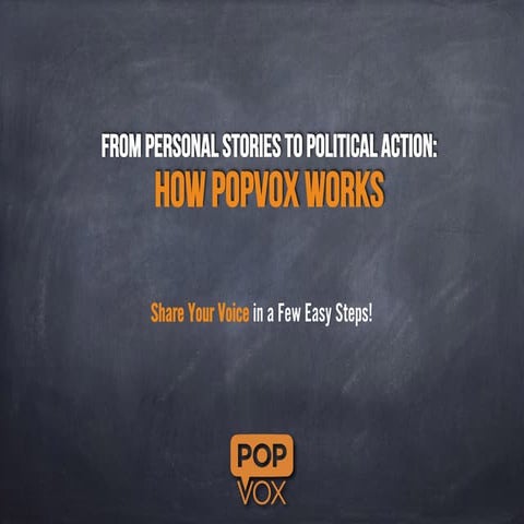 Popvox 2.0 tutorial 11 24 14