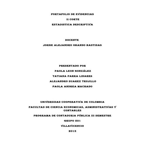 Porafolio estadística 2