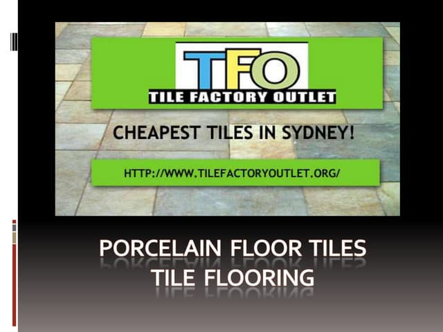 Porcelain Floor Tiles