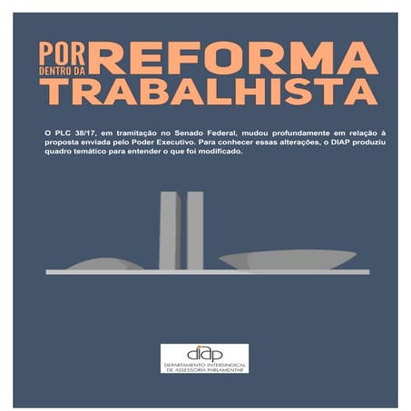 Por dentro da reforma trabalhista   diap
