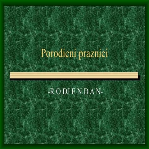 porodicni-praznici.ppt................................ | PPT