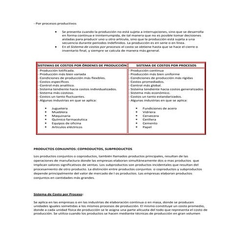 Elementos del Costo y Clasificacion | PDF