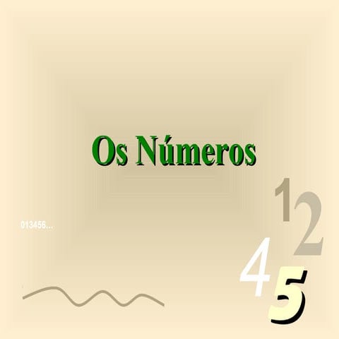 Os números
