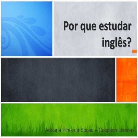 Porque estudar ingles