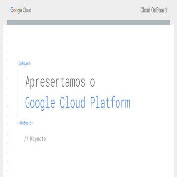Por que o Google Cloud Platform é diferente
