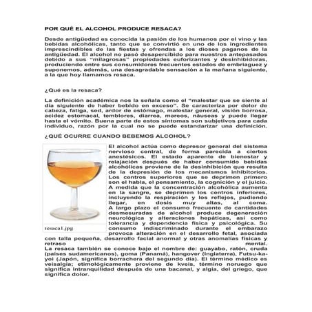 La resaca | ODP
