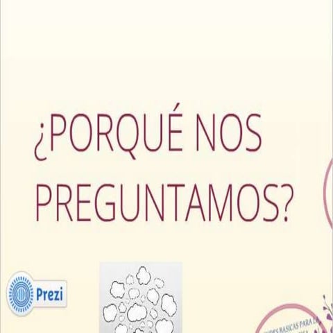 Por que nos preguntamos