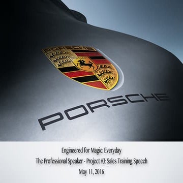 Porsche strategic markeing analysis (updated)