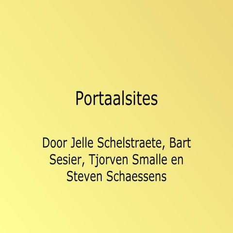 Portaalsites