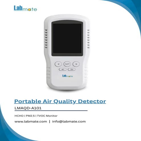 Portable Air Quality Detector LMAQD-A10 - Air Pollution Portable ...