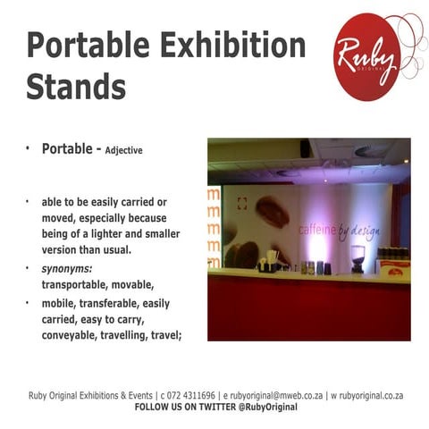 Portable Exhibition Stands | PPT