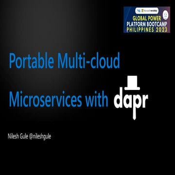 Portable Multi-cloud Microservices with Dapr .pdf